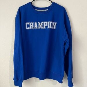 Champion Blue Men’s Sweatshirt